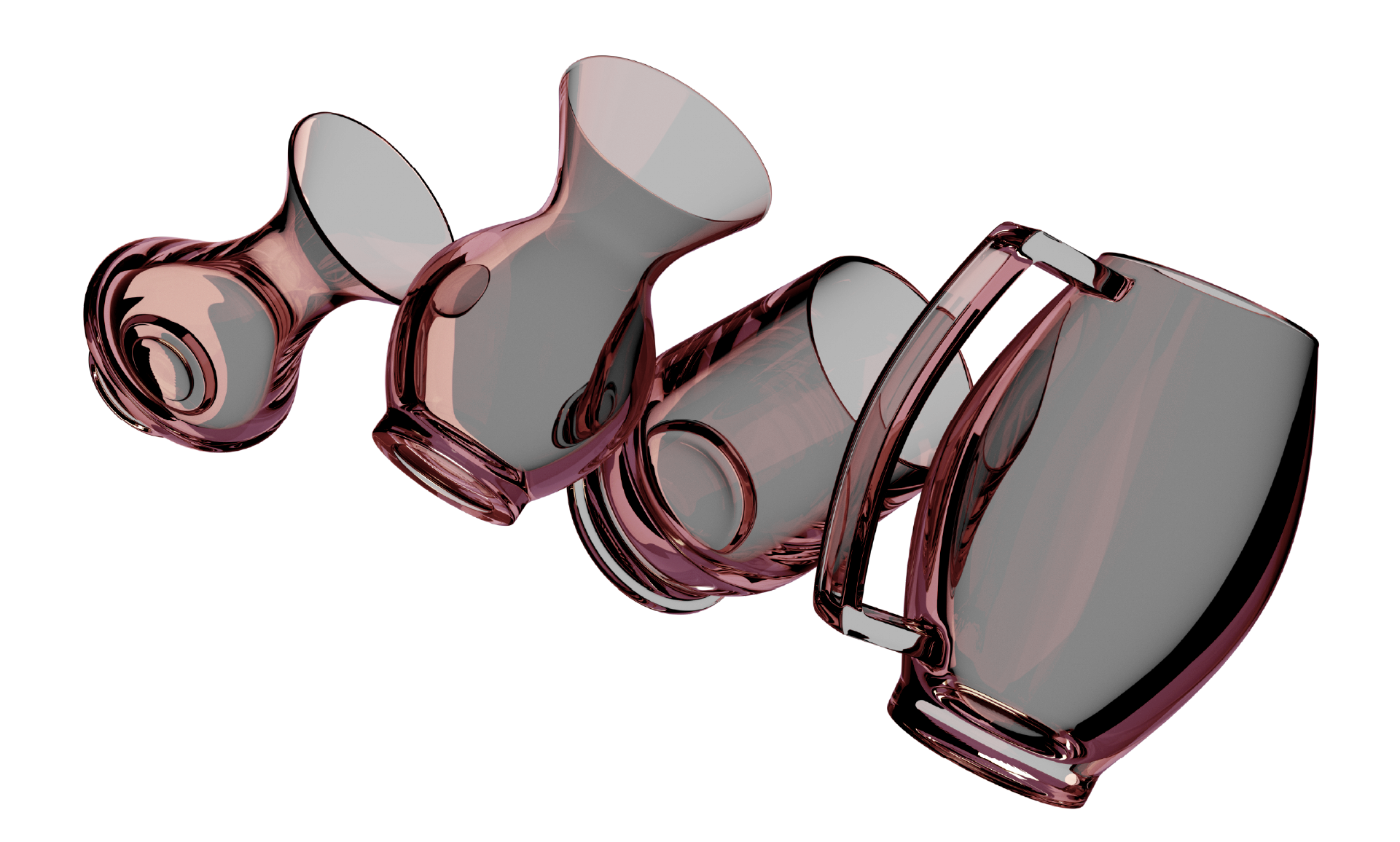 Vitreus Glassware - render