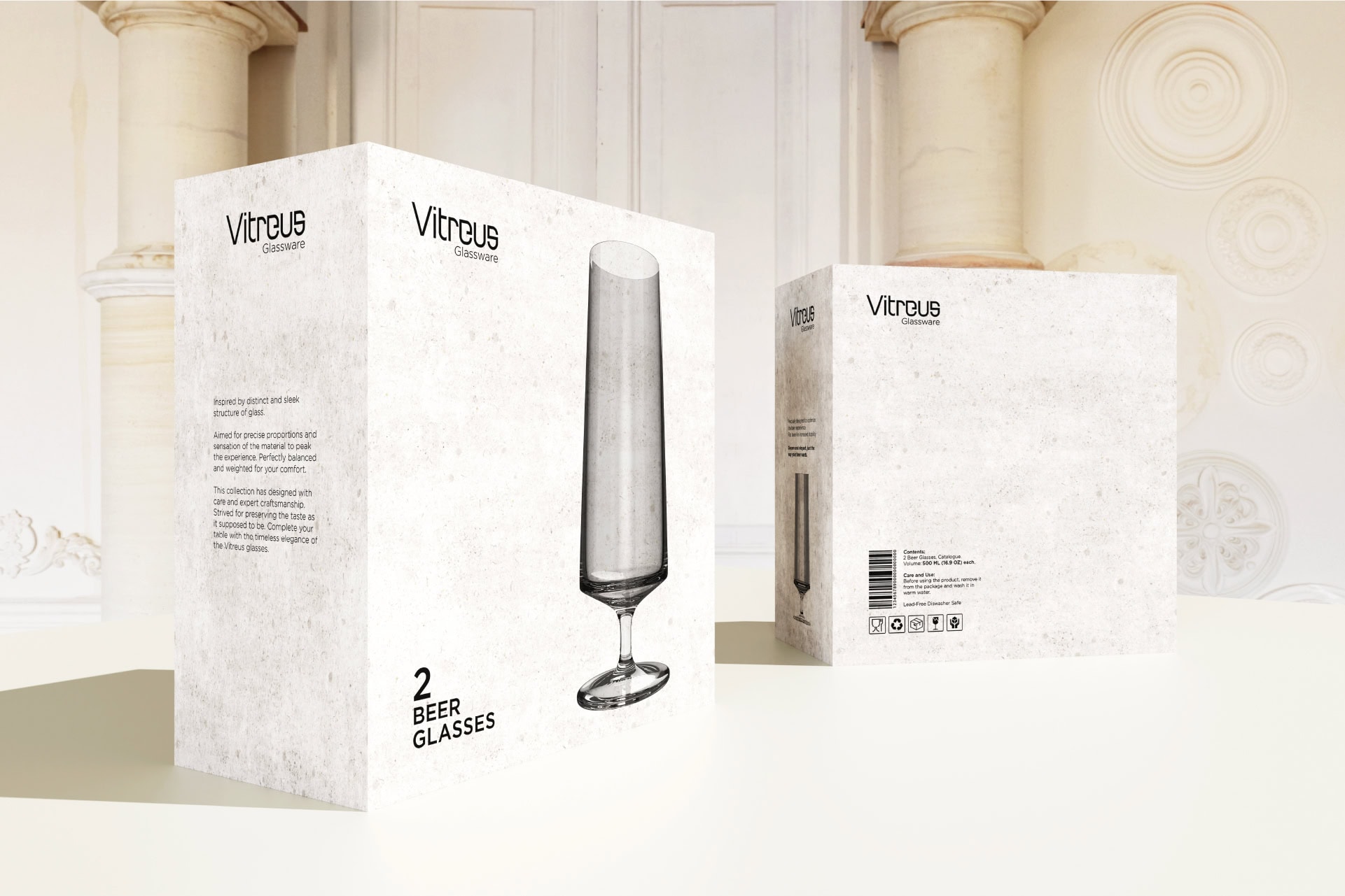 Vitreus Glassware - beer packaging