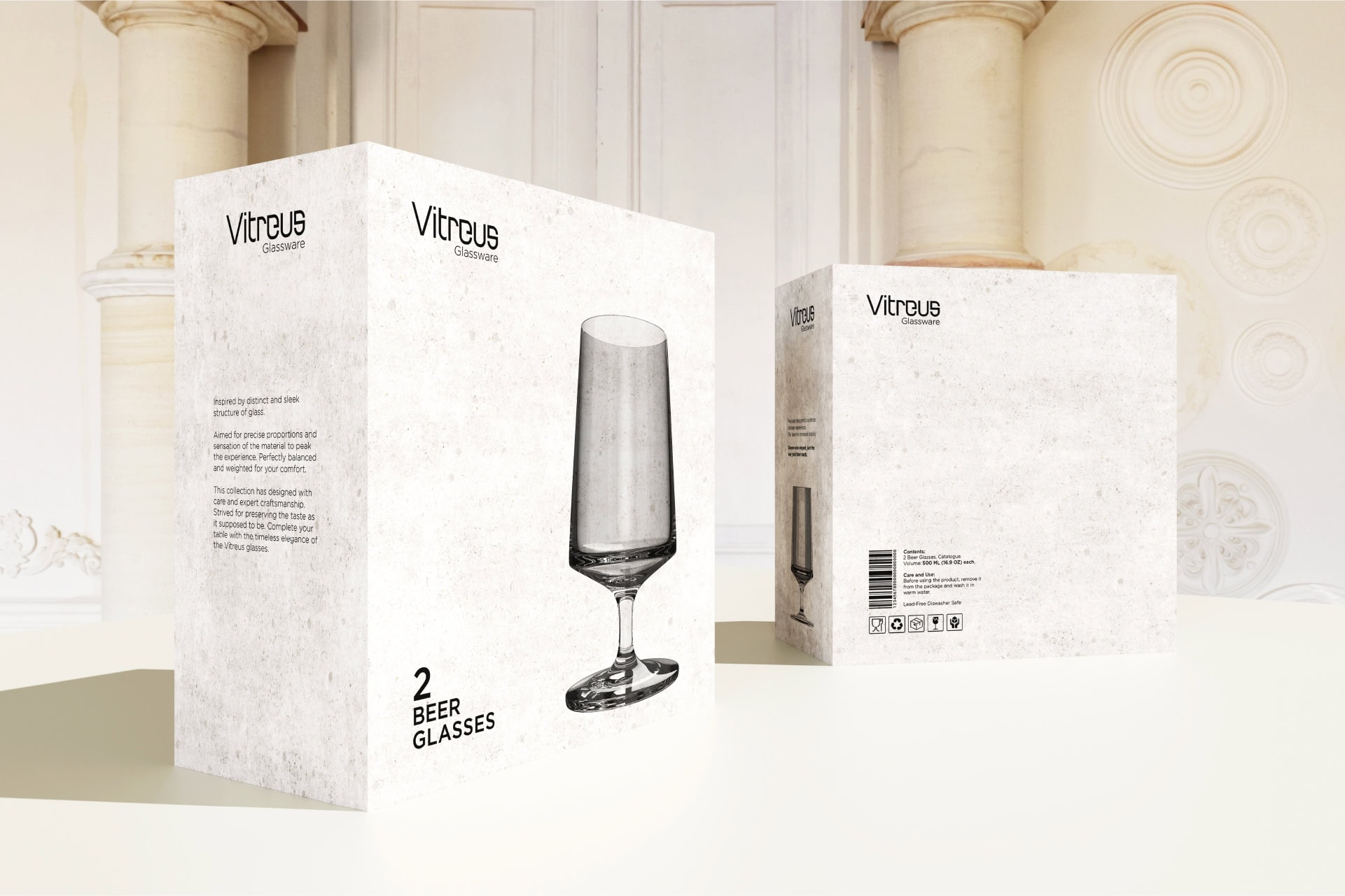 Vitreus Glassware - beer packaging