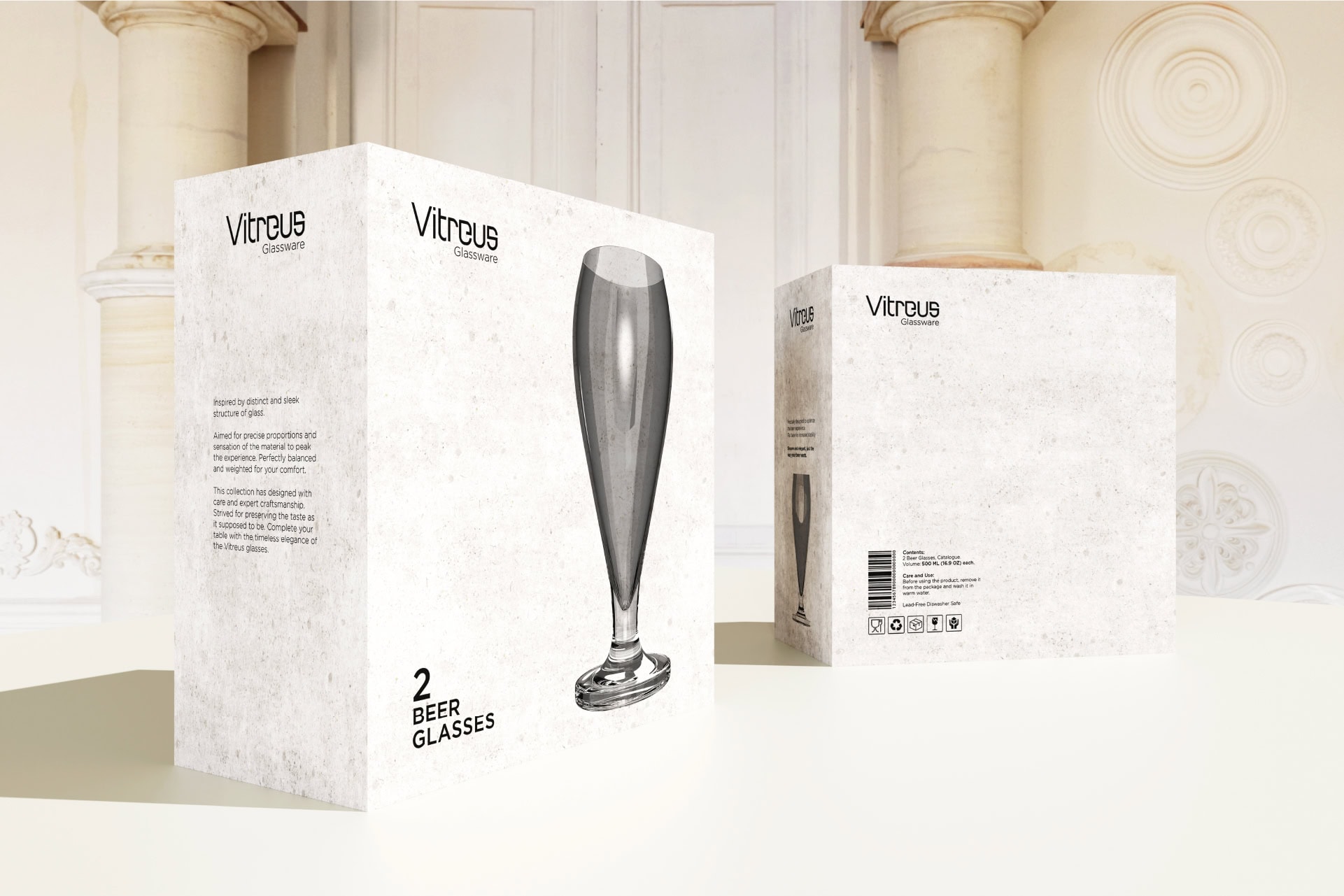 Vitreus Glassware - beer packaging